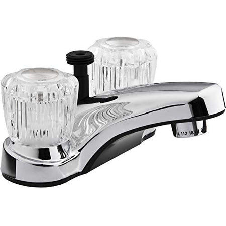 DURA FAUCET PL720ACP DF-PL720A-CP RV Bathroom Sink Faucet Shower Diverter (Chrome) RV & Camper