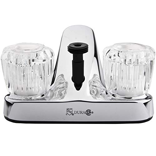 DURA FAUCET PL720ACP DF-PL720A-CP RV Bathroom Sink Faucet Shower Diverter (Chrome) RV & Camper