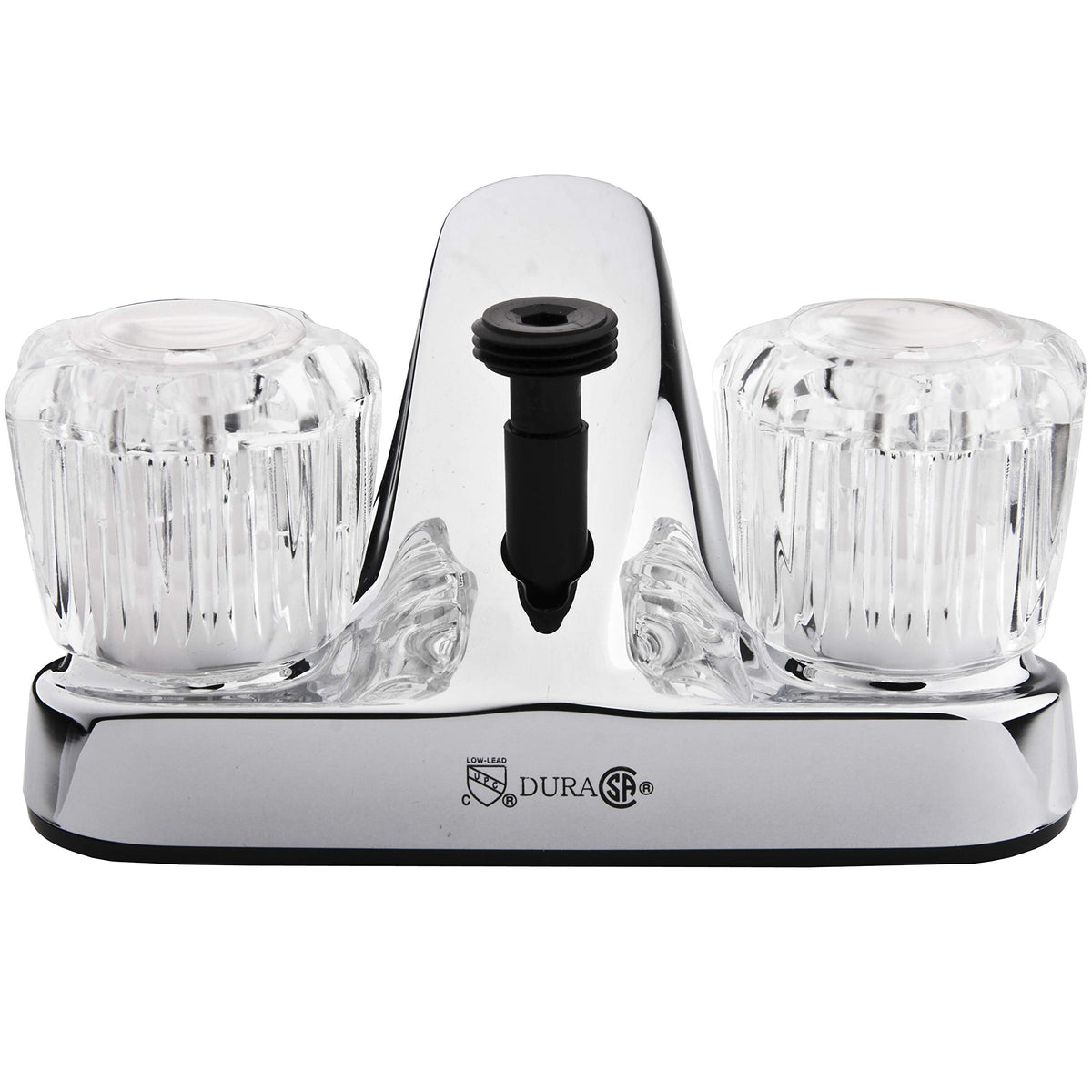 DURA FAUCET PL720ACP DF-PL720A-CP RV Bathroom Sink Faucet Shower Diverter (Chrome) RV & Camper