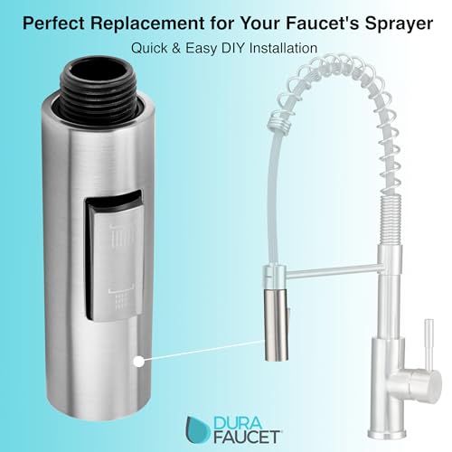 DURA FAUCET DFRK823SN STREAMLINE PULL-DOWN SPRAYER REPLAC
