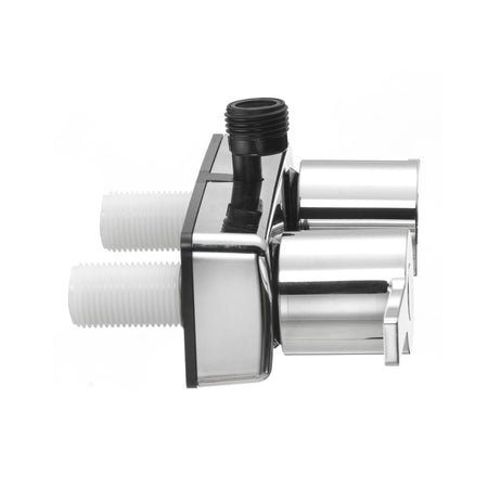 Dura Faucet Dura Faucet (DF-SA100M-CP) Modern RV Shower Faucet Valve Diverter – Chrome, Dual Lever Handles,