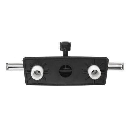 Dura Faucet Dura Faucet (DF-SA100M-CP) Modern RV Shower Faucet Valve Diverter – Chrome, Dual Lever Handles,