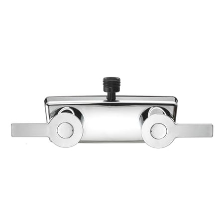 Dura Faucet Dura Faucet (DF-SA100M-CP) Modern RV Shower Faucet Valve Diverter – Chrome, Dual Lever Handles,