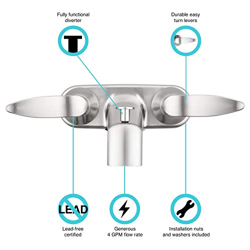 DURA FAUCET DFSA110LHS BATH TUB & SHOWER