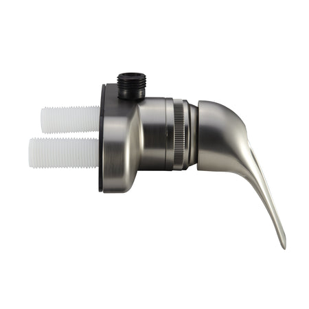 DURA FAUCET DF-SA150-SN RV Single Lever Shower Diverter (Satin Nickel) RV & Camper