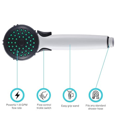 DURA FAUCET DFSA400WT RV HAND HELD SHOWERWAND
