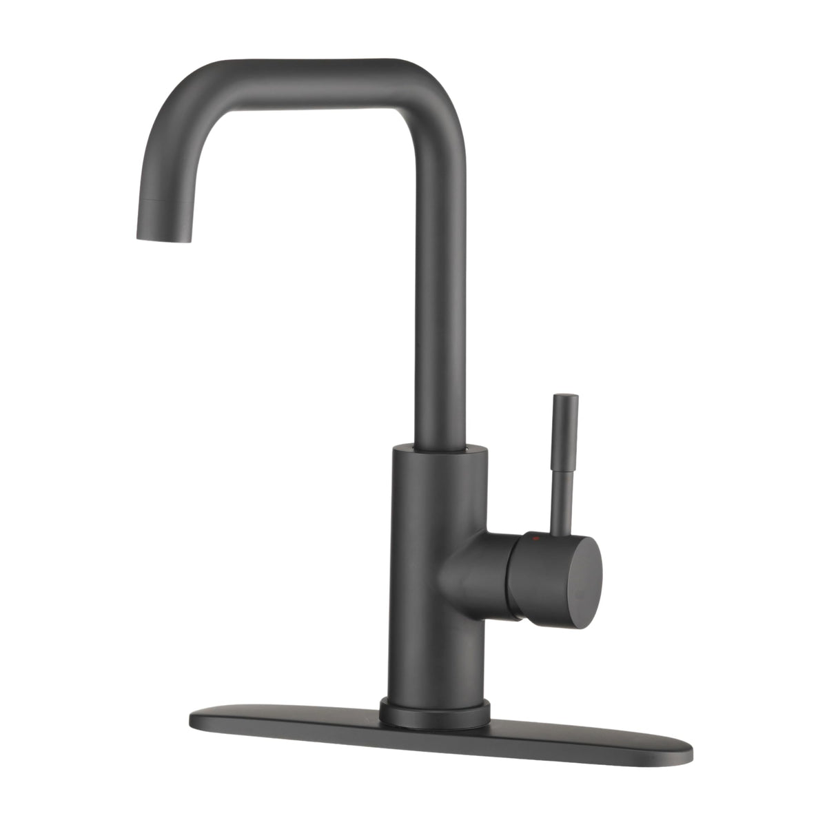 DURA FAUCET Dura Faucet DF-MK533LK-MB RV Squared-Arc Kitchen Faucet (Matte Black) RV & Camper