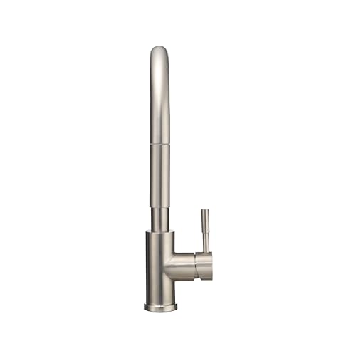 DURA FAUCET DF-MK530SLK-SN RV Single Handle Pull-Down (Satin Nickel) RV & Camper