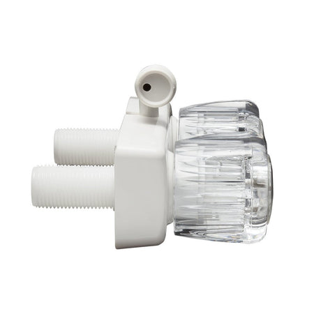 DURA FAUCET DF-SA100A1-WT RV Shower Valve Diverter for Exterior Box (White) RV & Camper