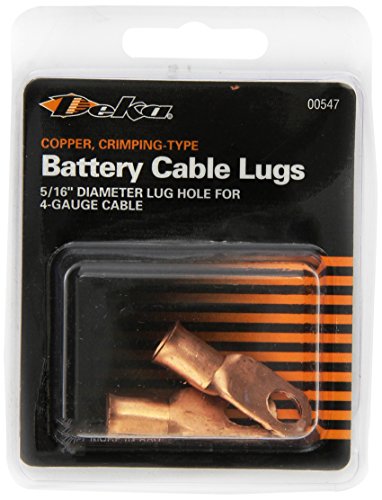 EAST PENN 547 Battery Cable Lug, (Pack of 2) Wheels & Tires