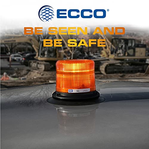ECCO ECCO 7945A 7945 Series Pulse 2 Beacon Light 3 Bolt / 1 Inch Pipe Mount, Amber