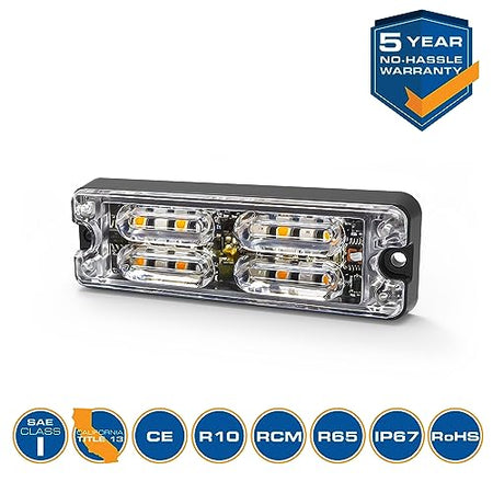 ECCO ELECT ED3511A DIRECTIONAL LOWPROF 12LED 12-24V SC