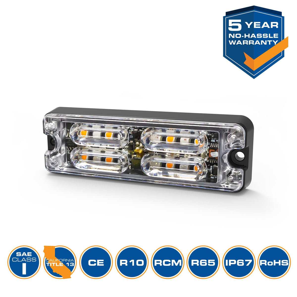 ECCO ELECT ED3511A DIRECTIONAL LOWPROF 12LED 12-24V SC