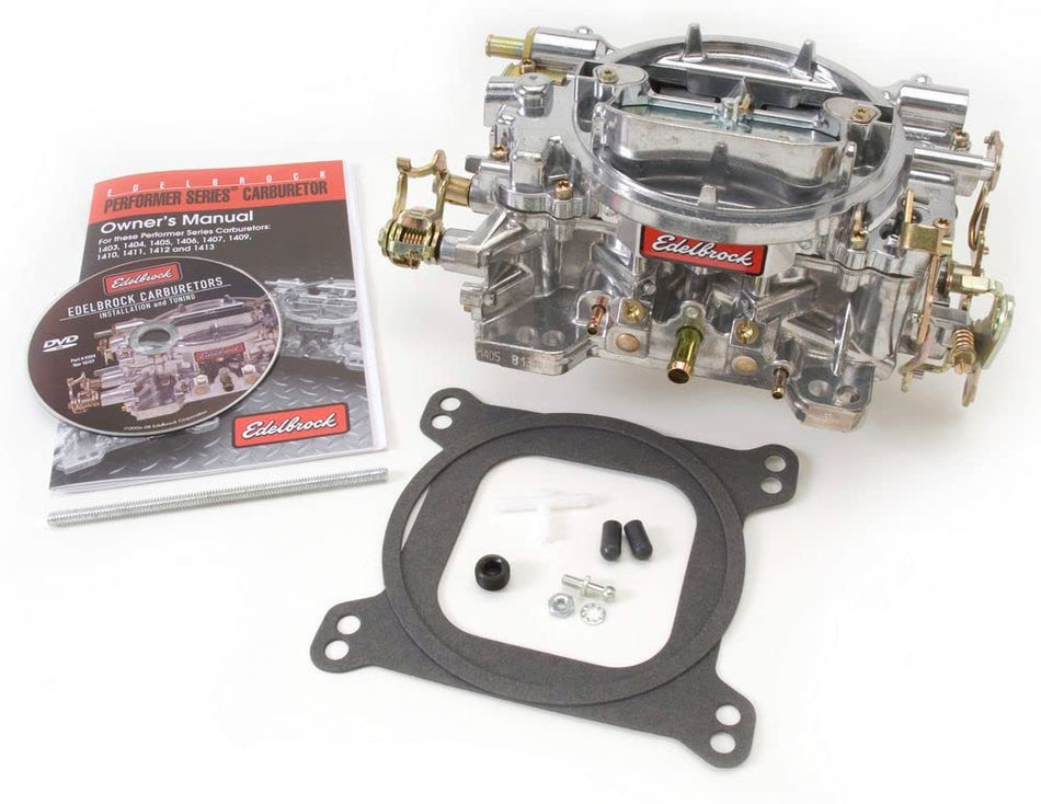 EDELBROCK 1405 CARB 600 CFM MANUAL CHOKE