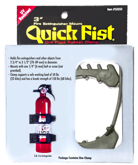 END OF ROAD 50050 3 Quick Fist Clamp for mounting tools & equipment (Size: 2-3/4 Inch...