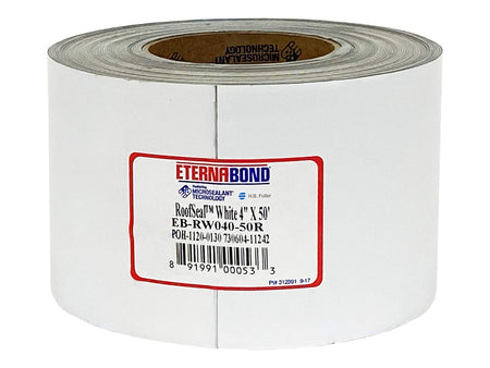 ETERNABOND RSW-4-50R RoofSeal White 4 x50' MicroSealant UV Stable RV Roof Seal Repair Ta...