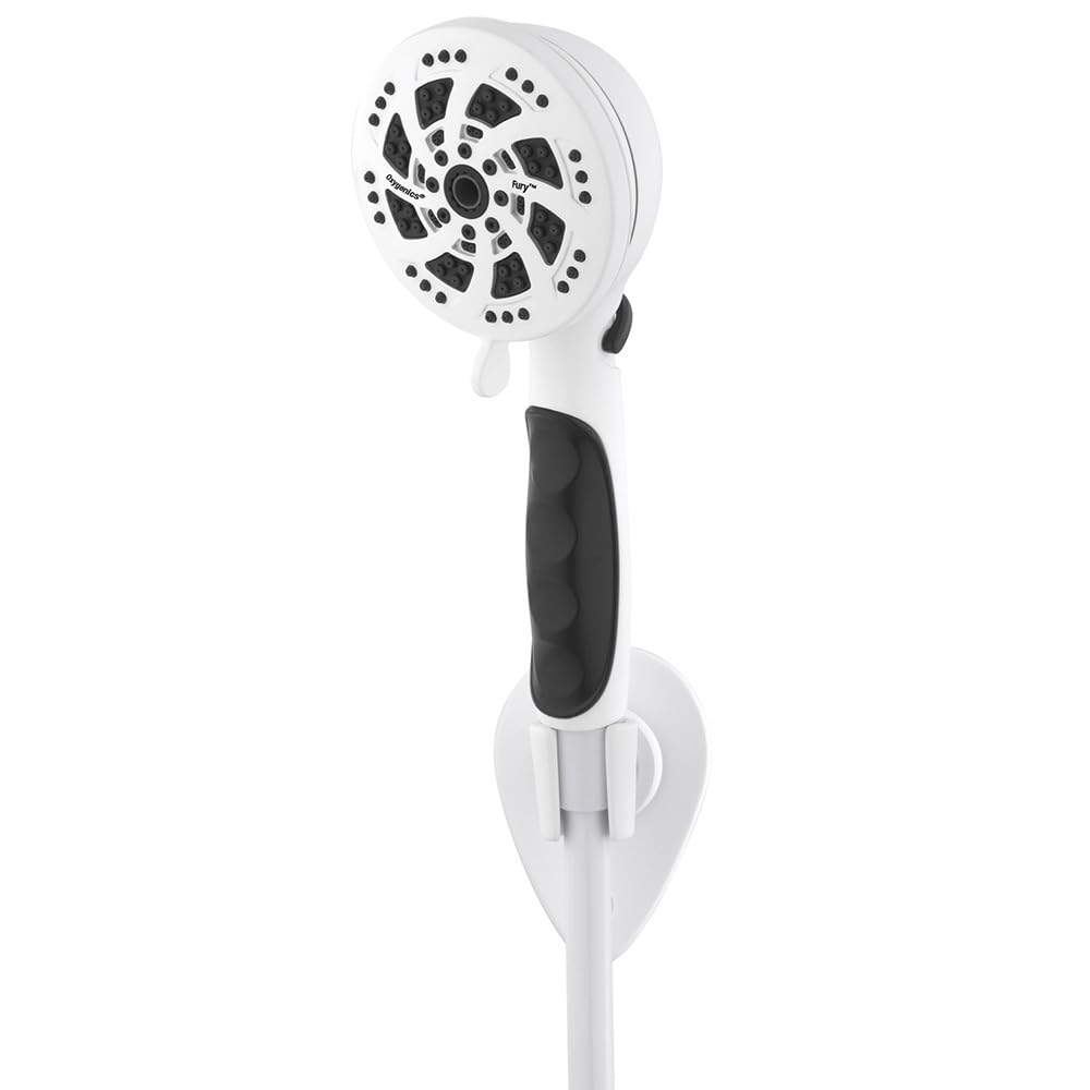 ETL 92789 Oxygenics Fury RV Handheld Shower Head Kit, White RV & Camper