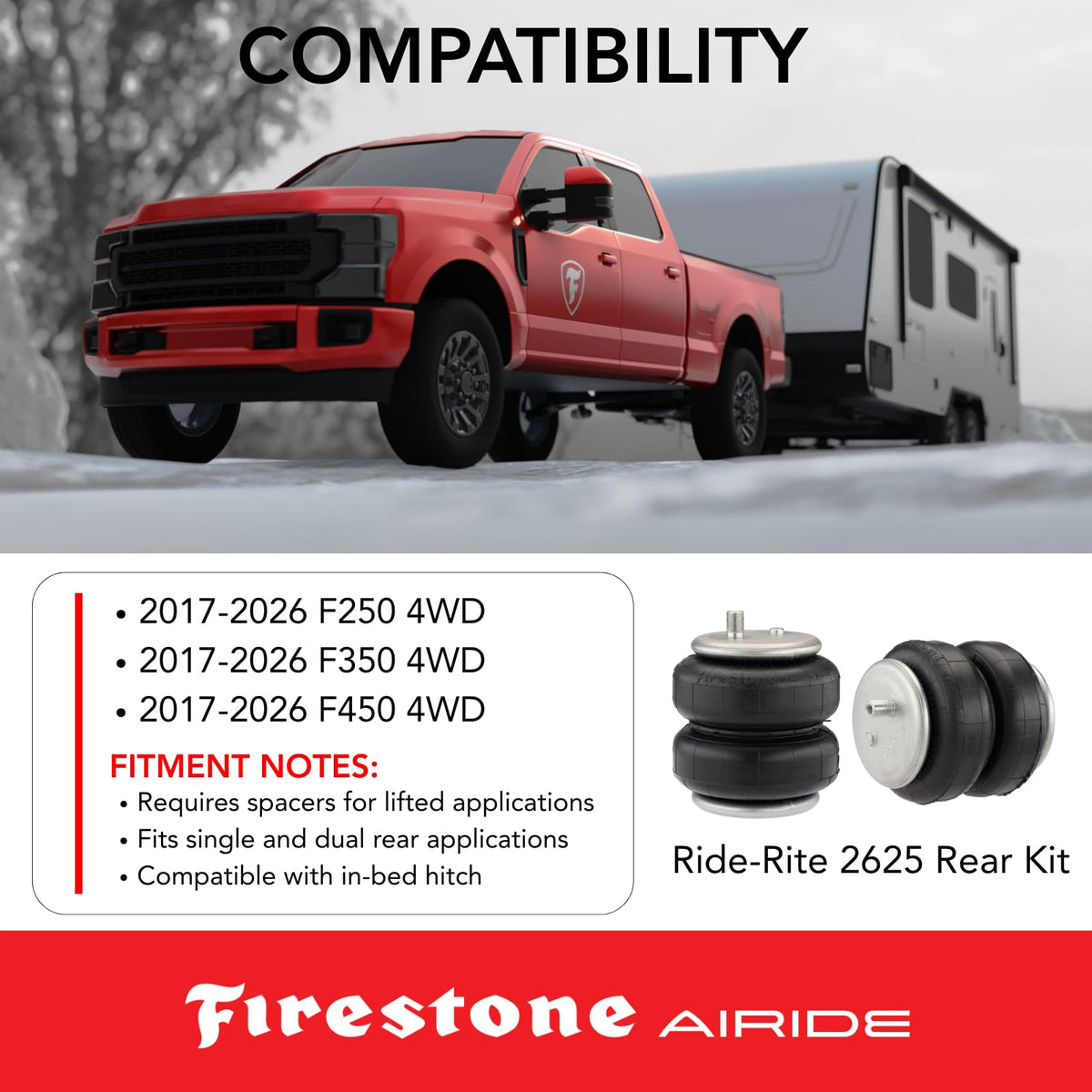 FIRESTONE 2625 AIR SPRING KIT
