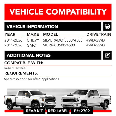 FIRESTONE 2709 CHEVY/GMC HD 2500/3500 - RED LABEL