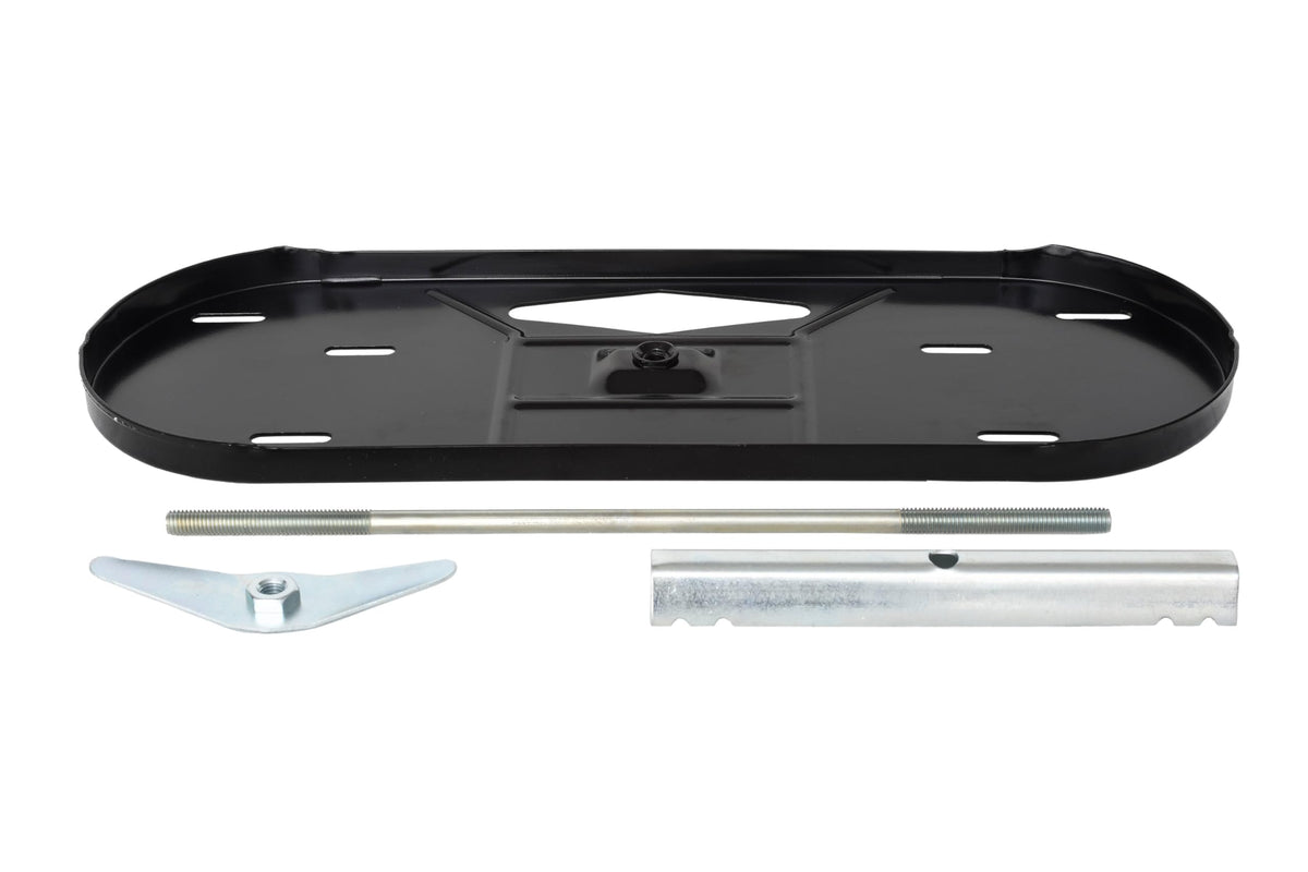 FLAME KING KT30MNT Dual RV Propane Tank Cylinder Rack for RVs and Trailers for 30lb Ta...