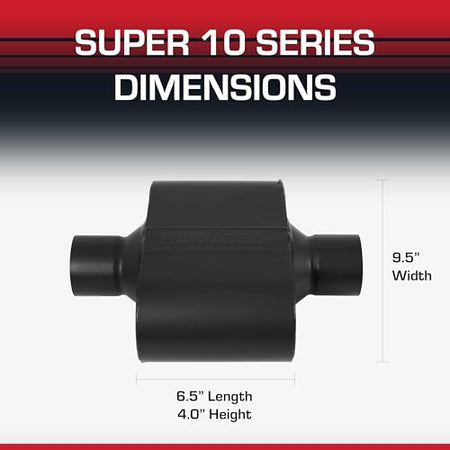 FLOWMASTER 842515 2.5' CENTER IN/OUT