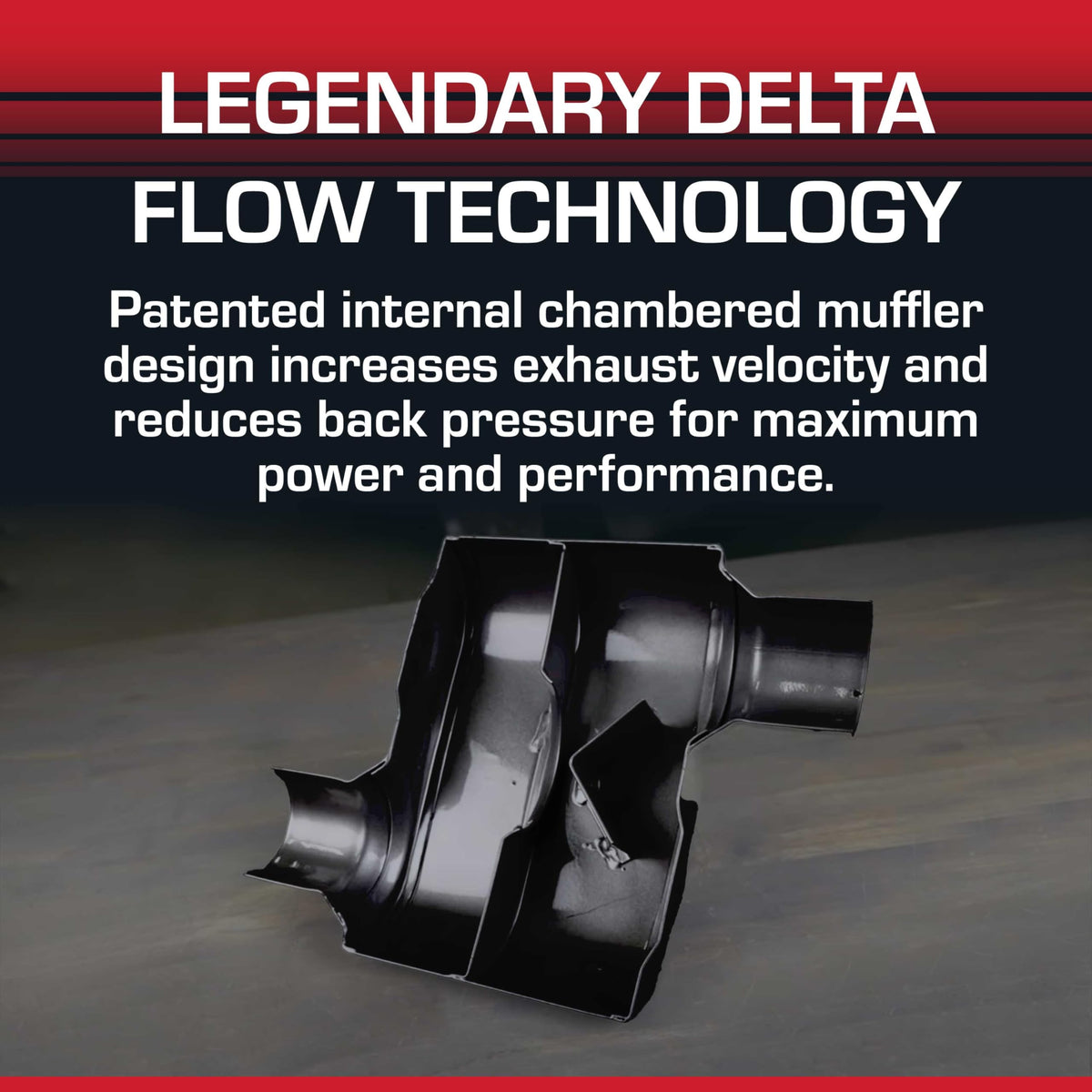 FLOWMASTER 842515 2.5' CENTER IN/OUT