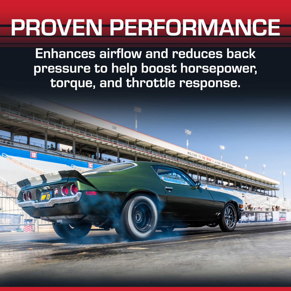 FLOWMASTER 842515 Super 10 Series Muffler – 2.50 Center In / 2.50 Center Out Overlanding & 4x4