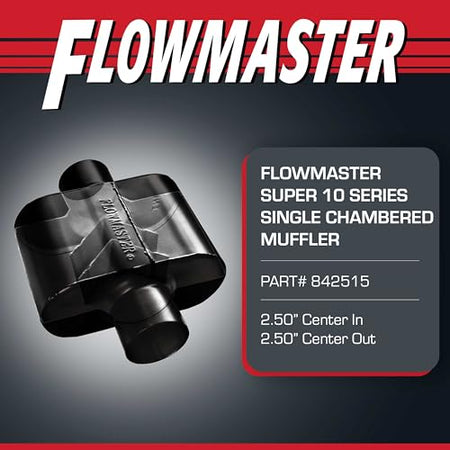 FLOWMASTER 842515 2.5' CENTER IN/OUT