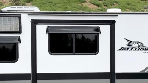 GT STYLING RV1036 RainBlade RV Window Deflector and Sun Visor (Fits 32-37 inch wide w... RV & Camper