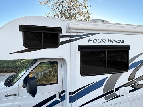 GT STYLING RV1036 RV WINDOW DEFLECTOR AND SUN VISOR
