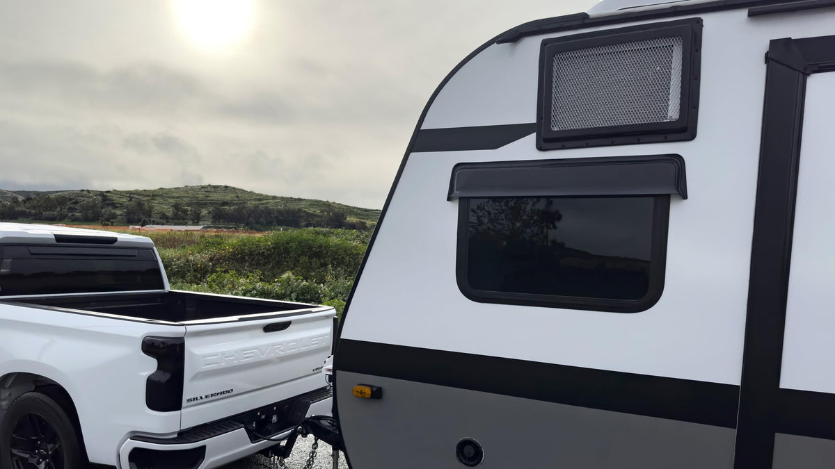 GT STYLING RV1042 RainBlade RV Window Deflector and Sun Visor (Fits 36-42 inch wide w... RV & Camper