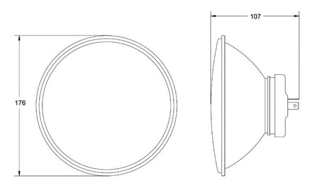 HELLA 002395801 HLMP CONV 7'2 LAMP KIT
