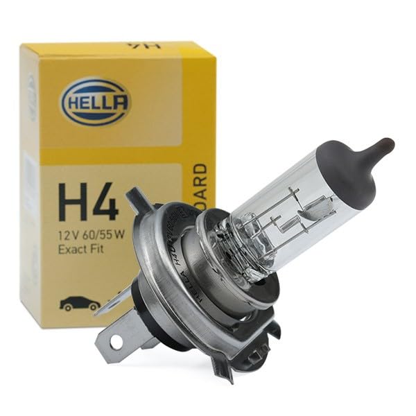 HELLA 1A6 002 395-991 002395991 7 H4 Type Single High/Low Beam Headlamp Truck & Exterior