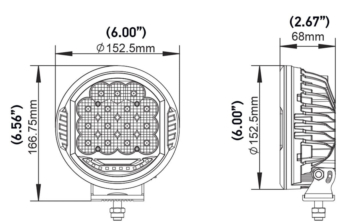 HELLA 358117171 HELLA VF 500 LED DRIVING KIT