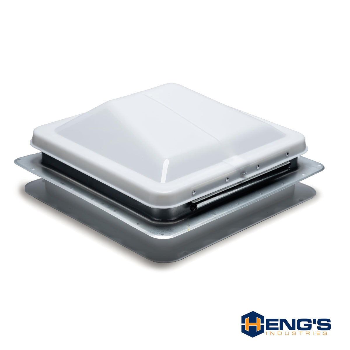 HENG'S IND 71111A-C1G1 Heng's Universal Roof Vent Non-Powered with Exchange Lid - 14 White
