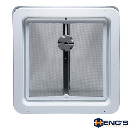 HENG'S IND 71111A-C1G1 Heng's Universal Roof Vent Non-Powered with Exchange Lid - 14 White