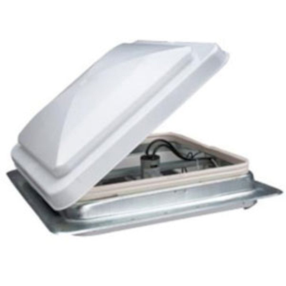 HENG'S IND 71112C2G1 71112AC2G1 UNIVERSAL VENT 14' 12V WHITE EASY C RV & Camper