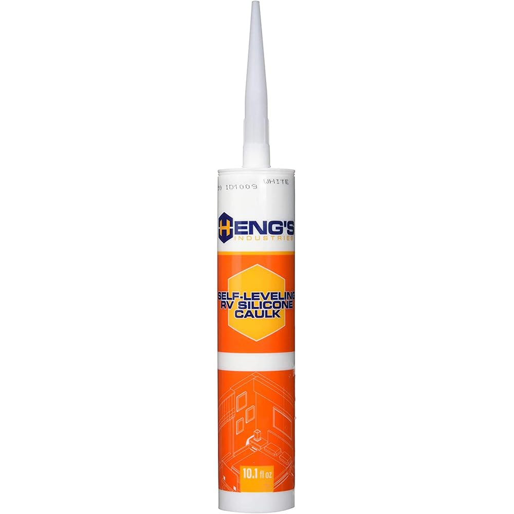 HENG'S IND 95502-C ustries One New 10.1 Fluid Ounce Self-Leveling White Joint Sealant ...