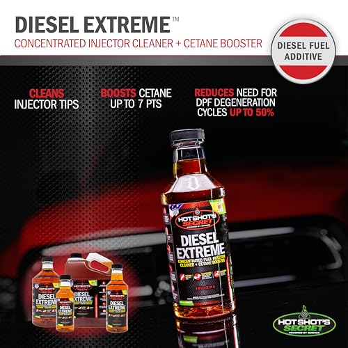 HOT SHOTS P040432z Hot Shot's Secret Diesel Extreme 32 oz – Treats 80 Gallons – Concen...
