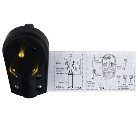 HUGHES AUTO 30APLUG UNIVERSAL 30A PLUG