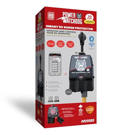 HUGHES AUTO PWD30EPOW 30 AMP SPIKE POWER WATCHDOG EPO