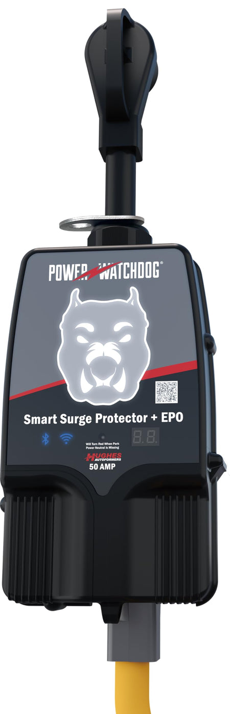 HUGHES AUTO PWD50EPOW Power Watchdog Smart RV Surge Protector, 50A, WiFi, IP65 RV & Camper