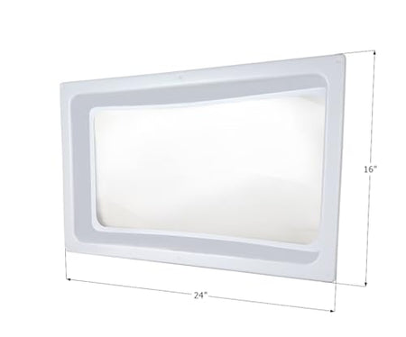 ICON 1981 0 Skylight Inner Dome SL1422 for 22 x 14 x 5 Opening - Clear Overlanding & 4x4