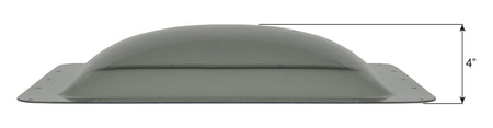 ICON 12080 RV Skylight - SL1422S - Smoke, Fits 14x22 openings, 16x26 overall, ... RV & Camper
