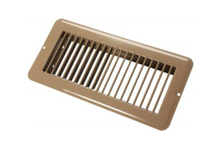 JR PRODUCTS 02-28995 0228995 Undampered Floor Register, Brown RV & Camper