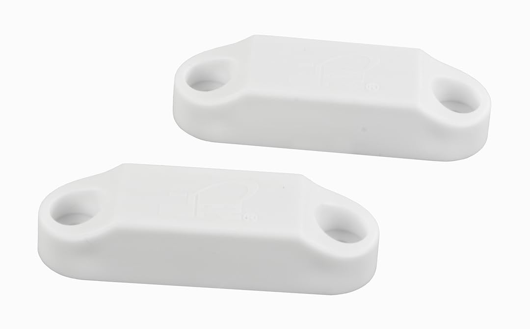 JR PRODUCTS 0630095 MAGNETIC DOOR CATCH WHITE