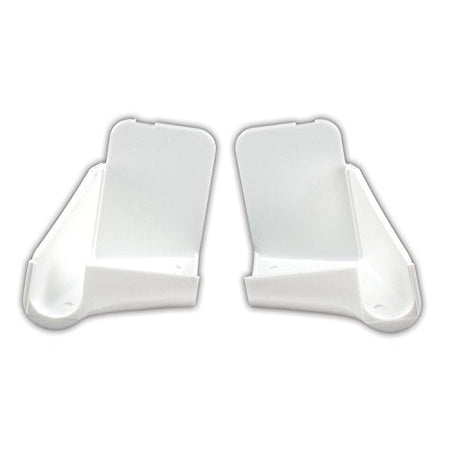JR PRODUCTS 389PW-A Polar White Rain Gutter Spout RV & Camper