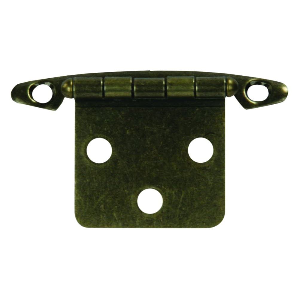 JR PRODUCTS 70605 Free Swing Flush Mount Hinge - Antique Brass RV & Camper