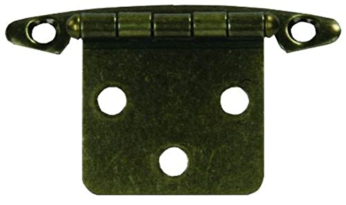 JR PRODUCTS 70605 Free Swing Flush Mount Hinge - Antique Brass RV & Camper