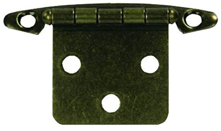 JR PRODUCTS 70605 Free Swing Flush Mount Hinge - Antique Brass RV & Camper